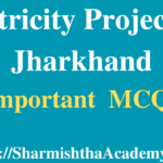 Electricity Projects of Jharkhand MCQs