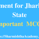 Movement for Jharkhand State MCQs